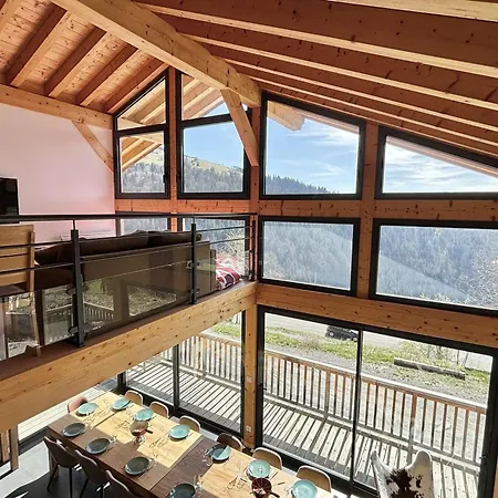 8 Pieces Avec Spa, Sauna, 15 Pers, A 800m Des Pistes, - Fr-1-595-1 Chalet Notre-Dame-de-Bellecombe