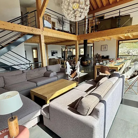 Chalet 8 Pieces Avec Spa, Sauna, 15 Pers, A 800m Des Pistes, - Fr-1-595-1 *
